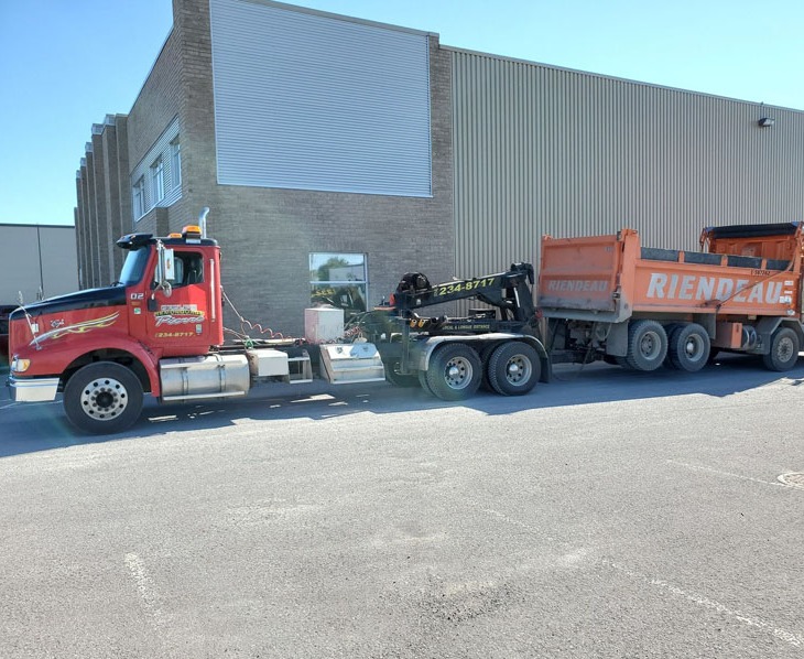 Remorquage poids lourds Lanaudière