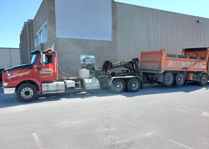 Service de remorquage poids lourds Québec