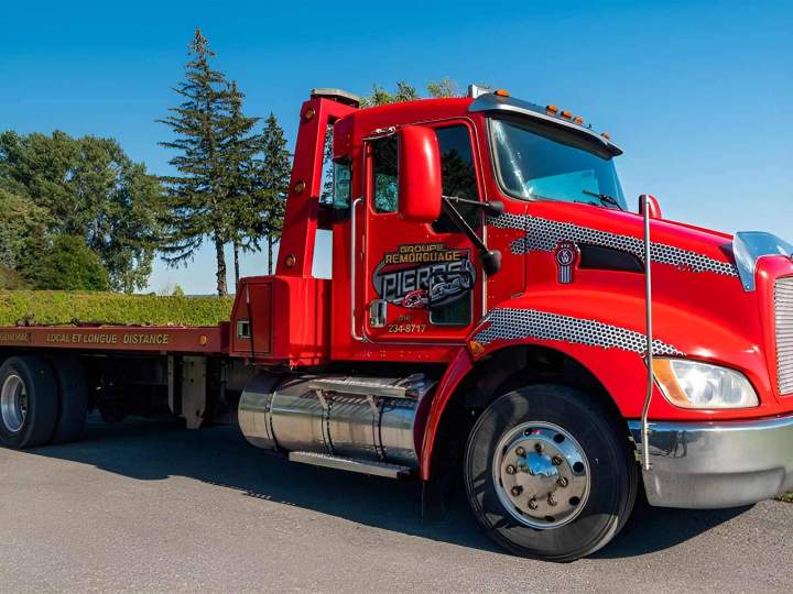 Remorquage poids lourds Québec