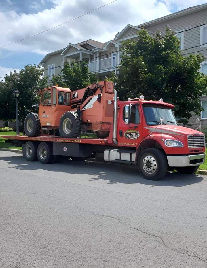 Transport de machinerie industrielle Québec