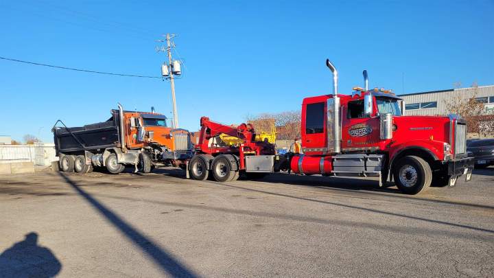 Remorquage poids lourds Québec