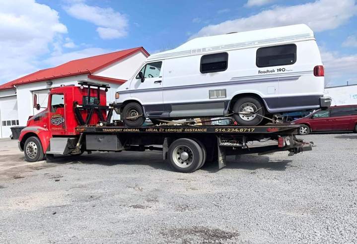 Remorquage poids lourds Québec