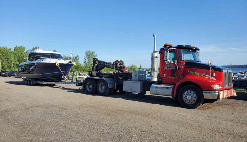 Remorquage poids lourds Québec